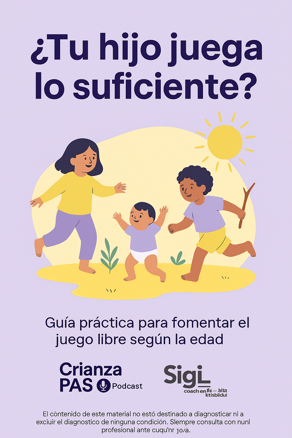 Crianza PAS | Guía descargable PODER JUGAR