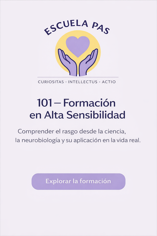 Curso online 101 — Formación en Alta Sensibilidad (Abril — Junio 2026)