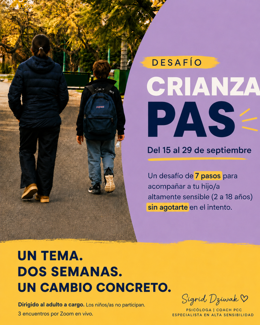 Desafío Crianza PAS — Edición Septiembre 2026
